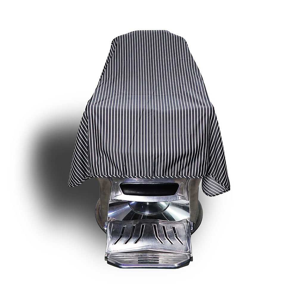 cape grise rayure blanche