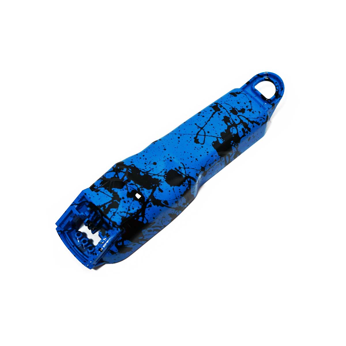 coque-moteur-tachetee-compatible-wahl-bleu