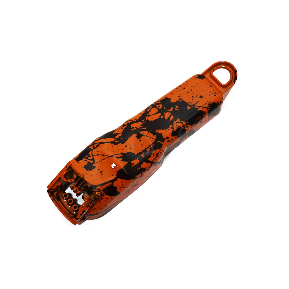 coque-moteur-tachetee-compatible-wahl-orange