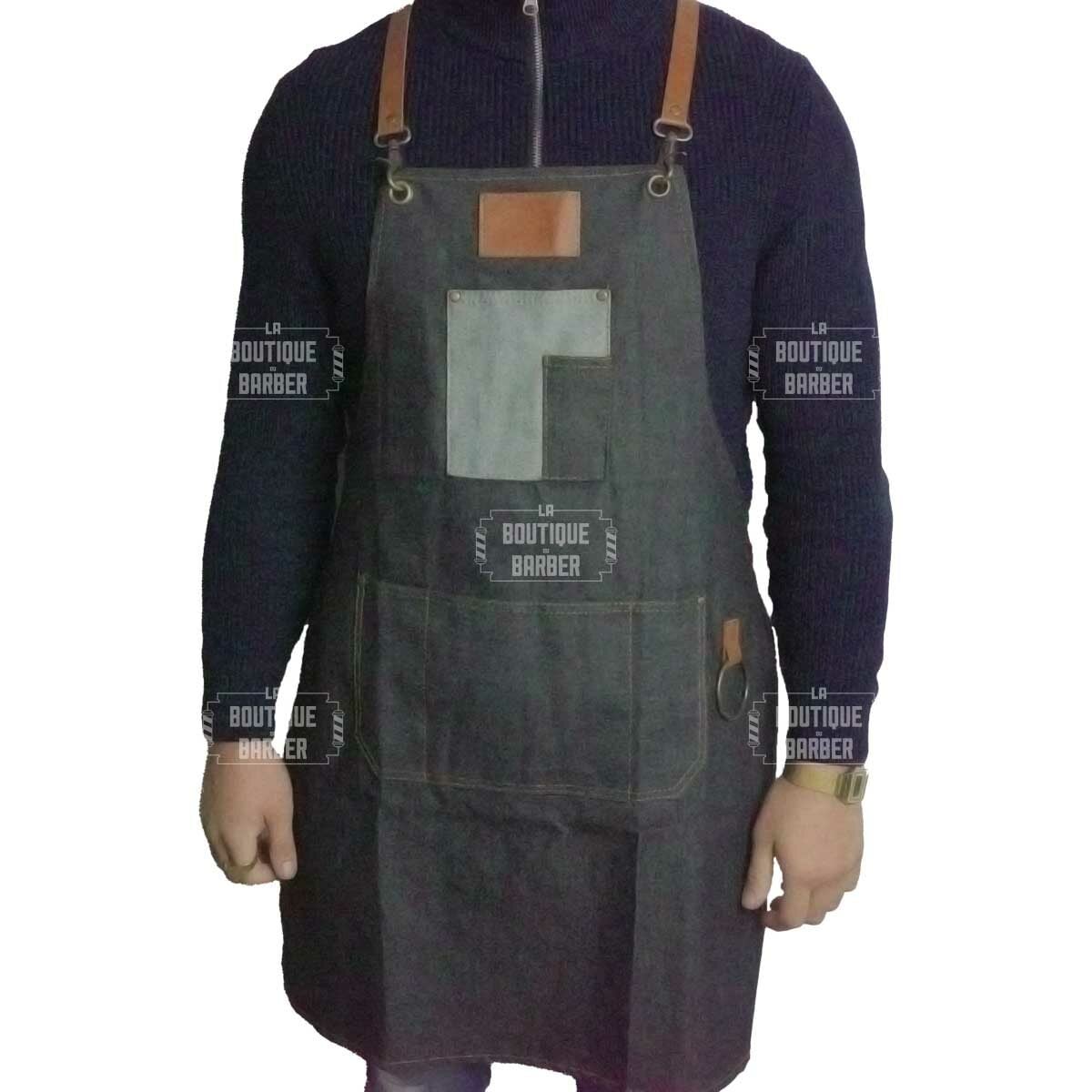 Tablier Coiffeur/Barber Effet Jean