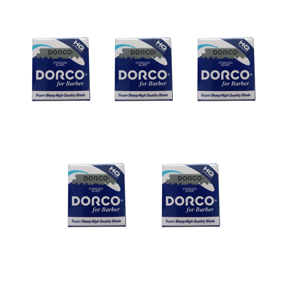 lot 5 lames dorco bleues