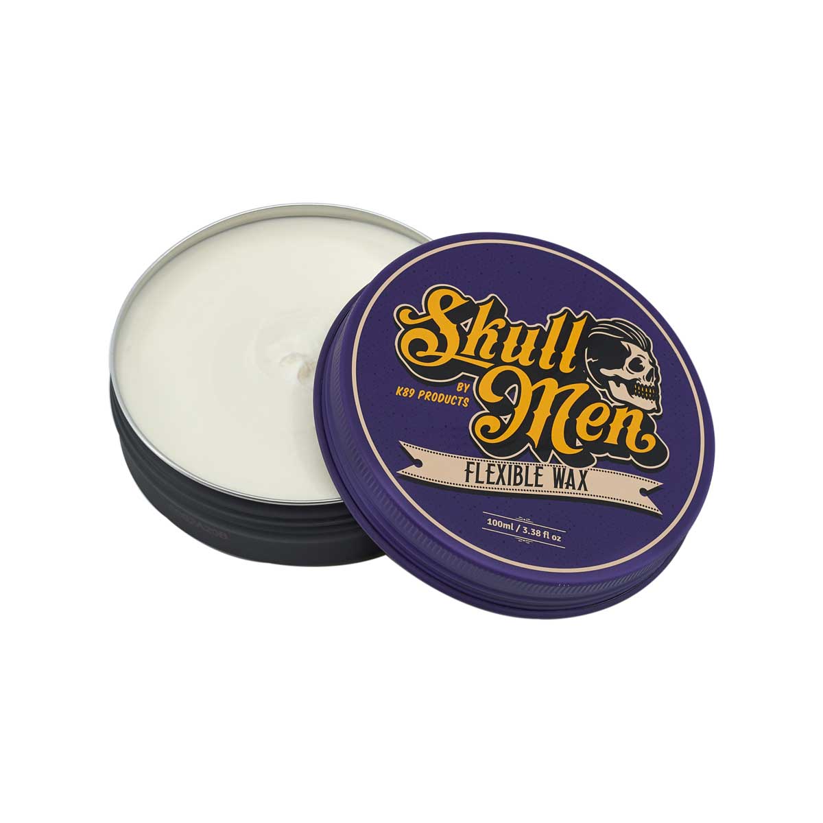 Skull Men flexible wax ouverte