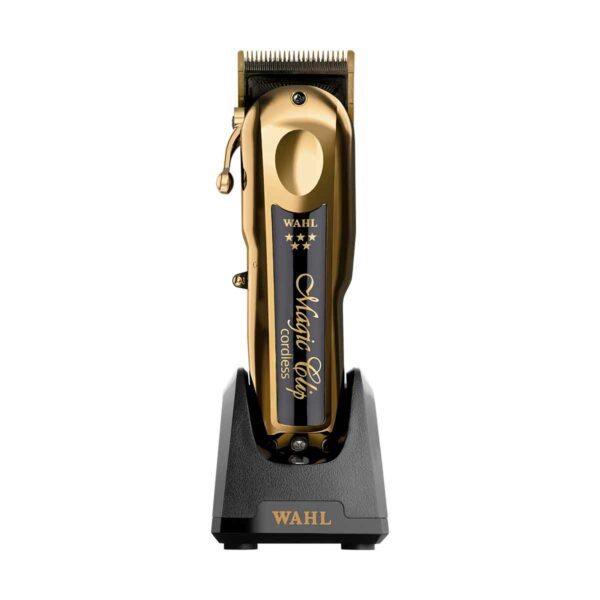 wahl-magic-clip-cordless-gold-edition-socle