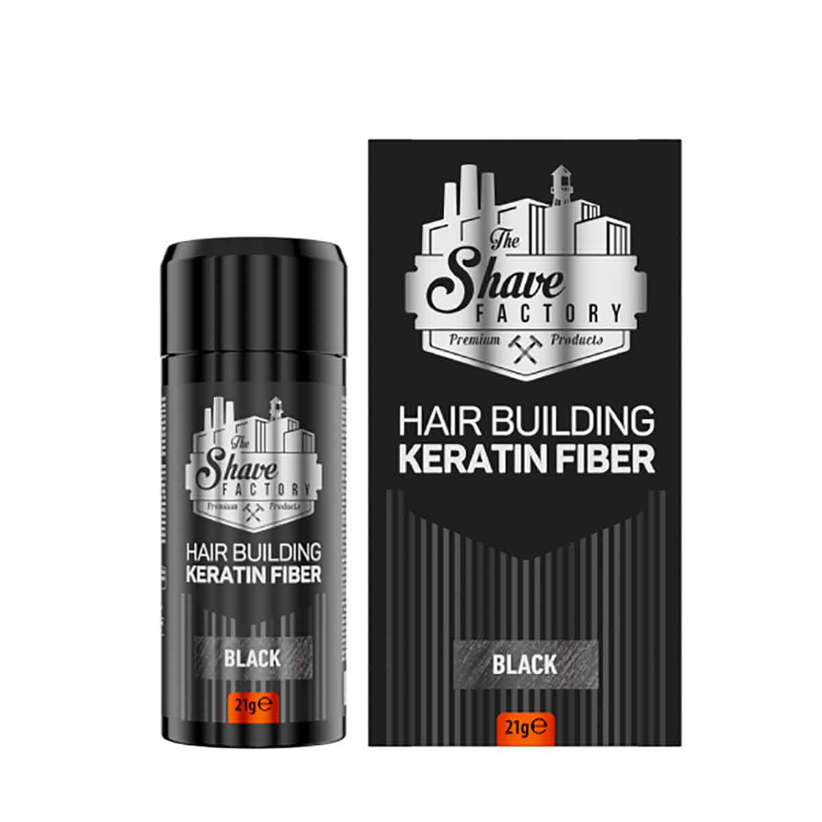 Fibre capillaire noire The Shave Factory
